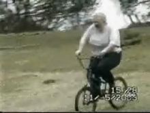 Old Lady Face Plants Into Mud