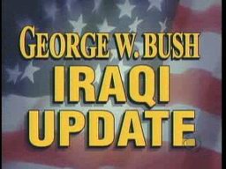 A George W Bush Iraqi Update